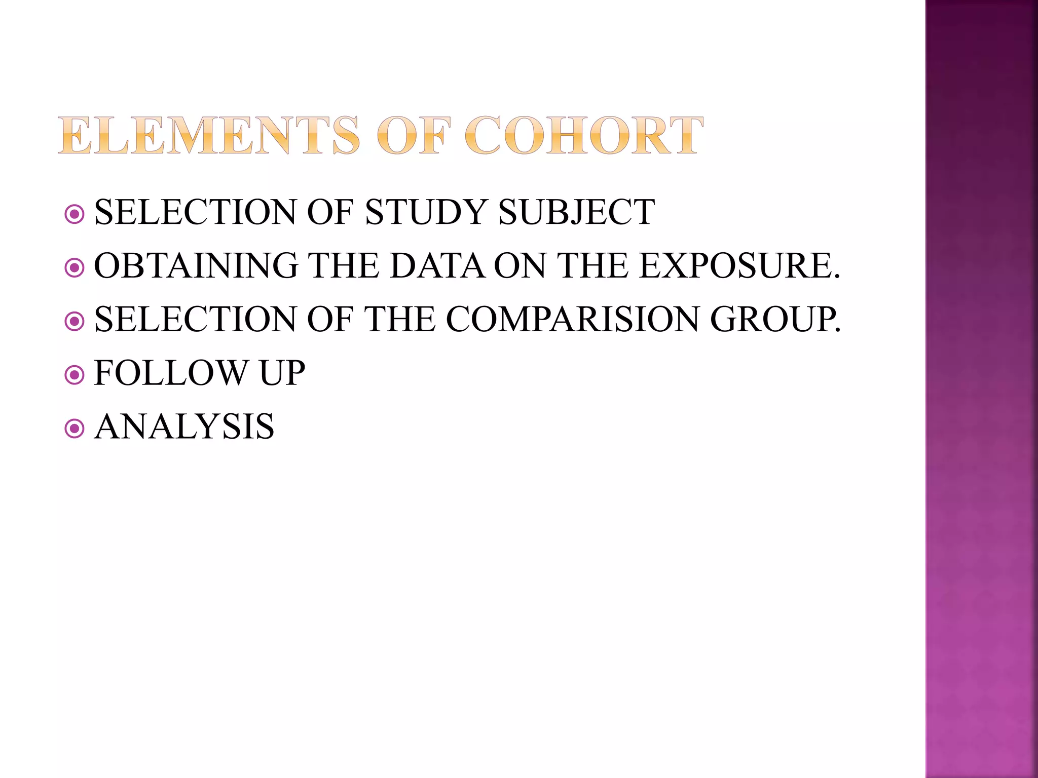 Case control & cohort study | PPTX