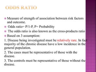 Case control & cohort study | PPTX