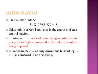 Case control & cohort study | PPTX