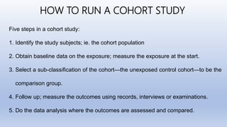Case control studies and cohort studies | PPTX