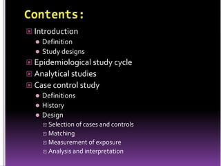 Casecontrolstudy | PPTX