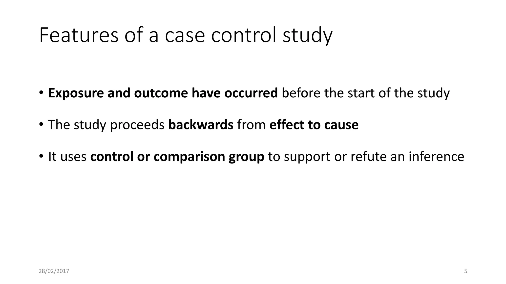 Case control study | PPT