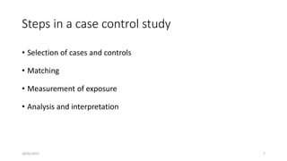 Case control study | PPT
