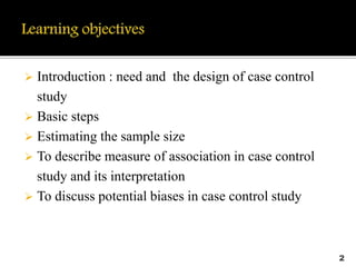 Case control study | PPTX