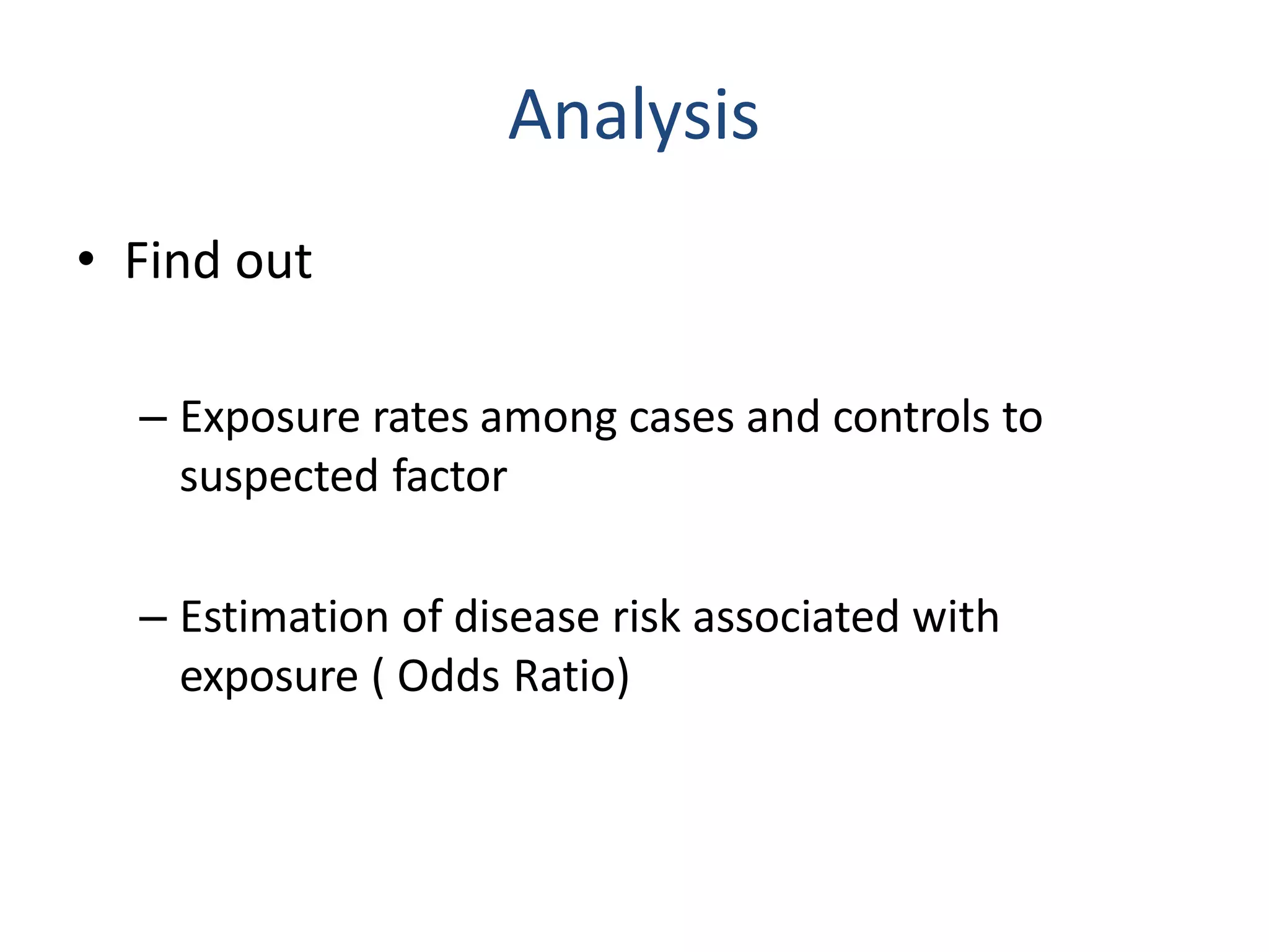 Case control study | PPTX