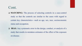 Case control study | PPTX