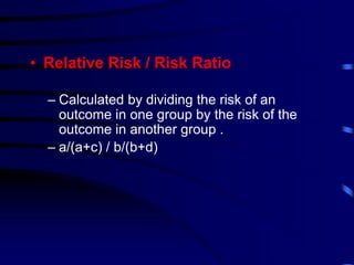 Relative Risk Dividing Case_Control_Study.pptx