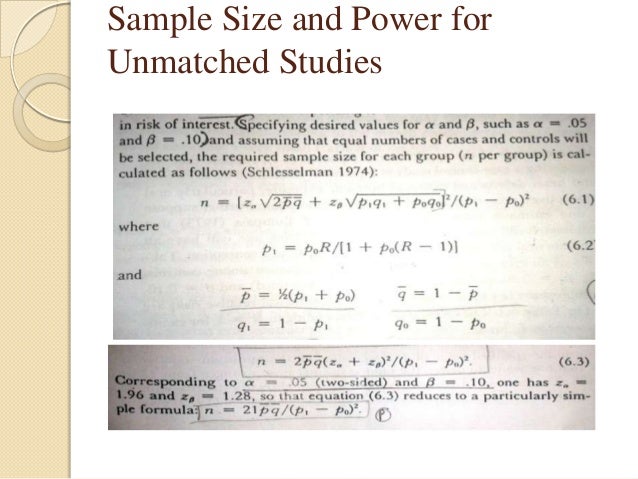Case Control Study Part 2
