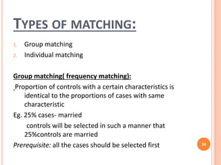 Case Control Study (ANALYTICAL EPIDEMIOLOGY) | PPTX