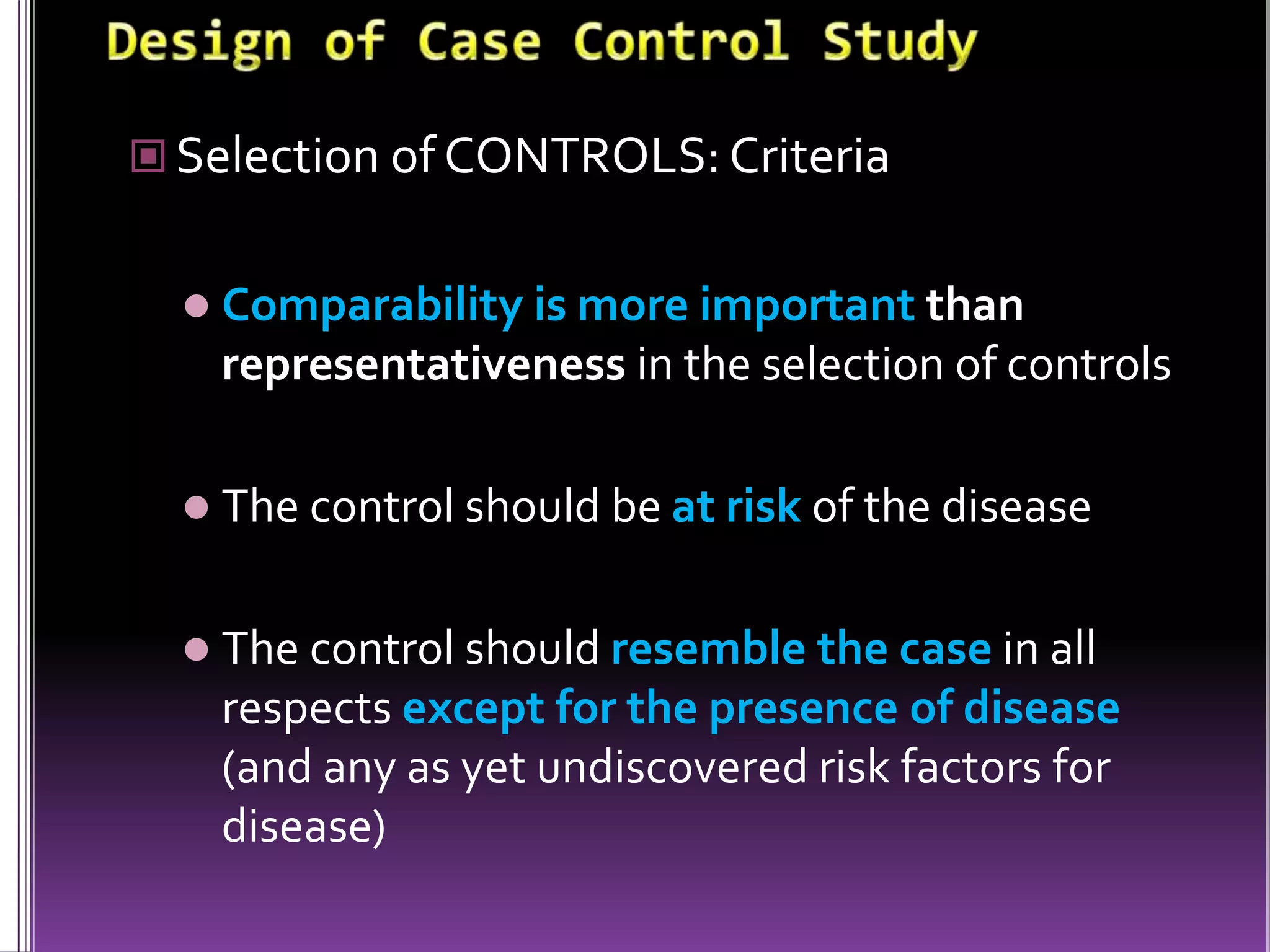 Case control study | PPTX