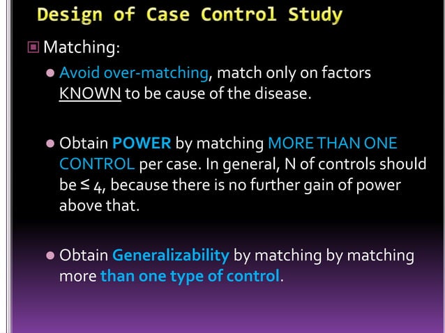 Case control study | PPTX
