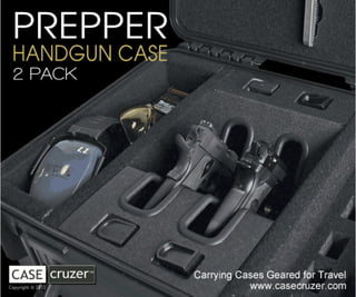 Prepper Handgun Prepper Handgun Case 2 Pack | PDF