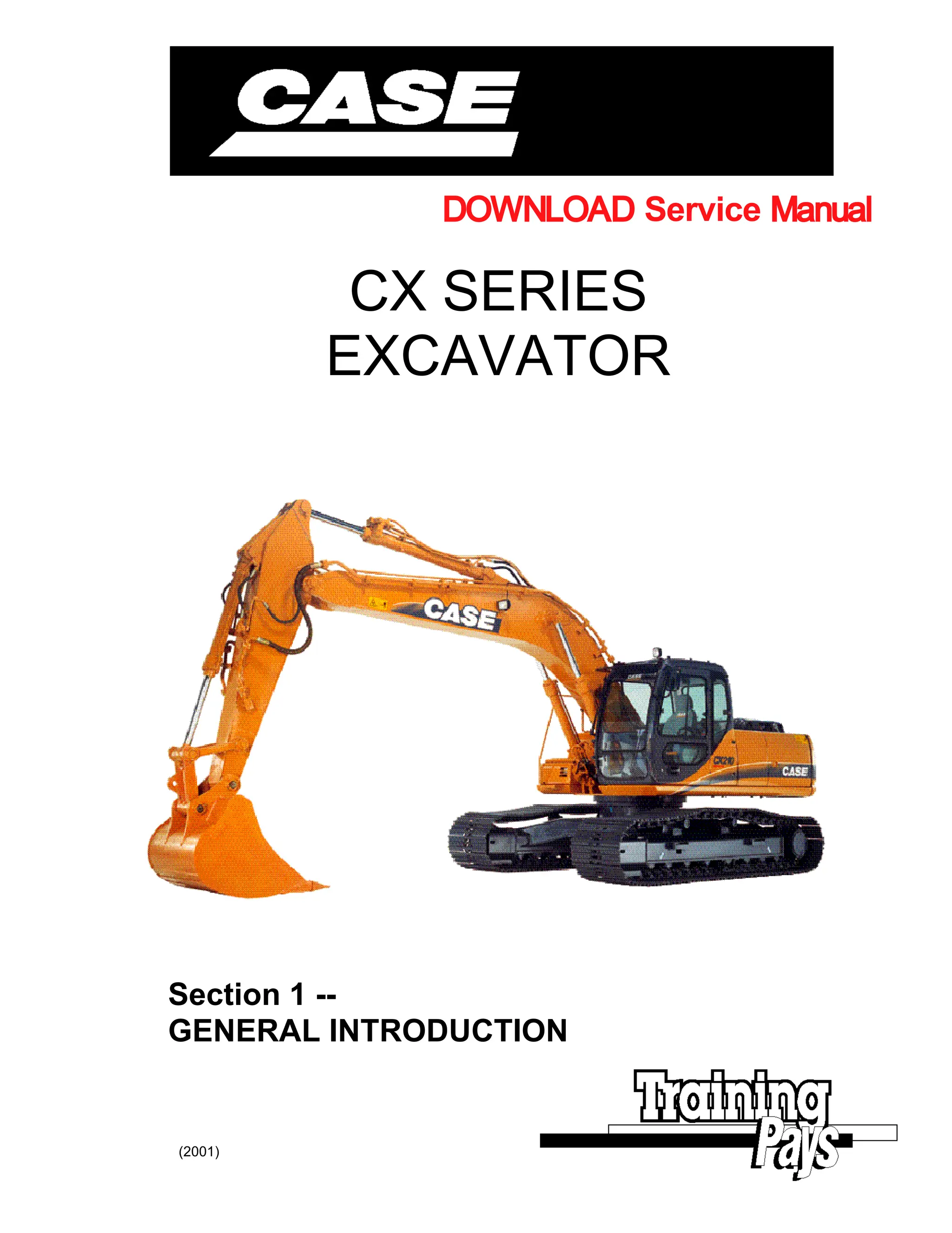 Case CX210 Excavator Service Repair Manual.pdf