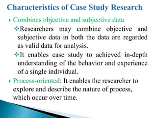 Case Study Research Method | PPTX