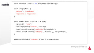 Ramda
Exemplo ramda 1/3
 