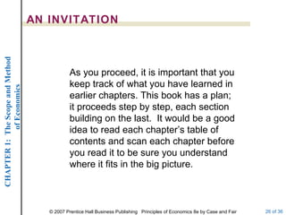 AN INVITATION As you proceed, it is important that you keep track of what you have learned in earlier chapters. This book has a plan; it proceeds step by step, each section building on the last.  It would be a good idea to read each chapter’s table of contents and scan each chapter before you read it to be sure you understand where it fits in the big picture. 