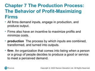 Process Is Profit Understanding the Production Process and Profit Maximization in Firms ...