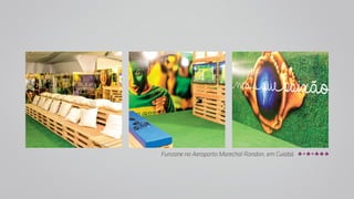 Funzone no Aeroporto Afonso Pena, em Curitiba.
 