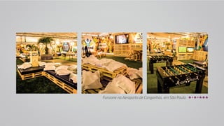 Funzone no Aeroporto de Congonhas, em São Paulo. 
 