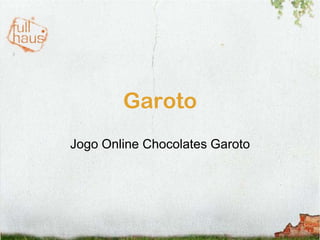 Garoto Jogo Online Chocolates Garoto 