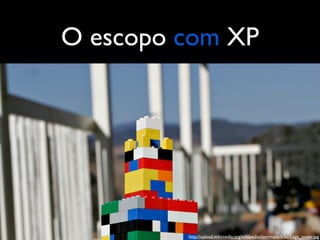 O escopo com XP
http://upload.wikimedia.org/wikipedia/commons/b/ba/Lego_tower.jpg
 