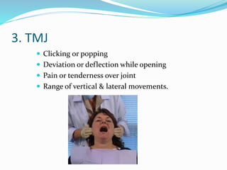 Tmj Deviation Deflection Case History | PPTX