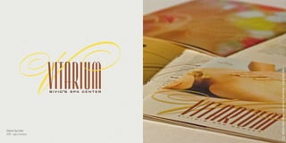 raffaella isidori thesign - case history: brand design - Gruppo Hotel Bivio

Vitarium Spa Center
2005 - logo & brochure

13

 
