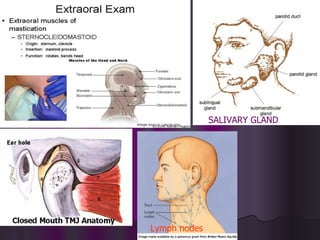 SALIVARY GLAND




Lymph nodes
 