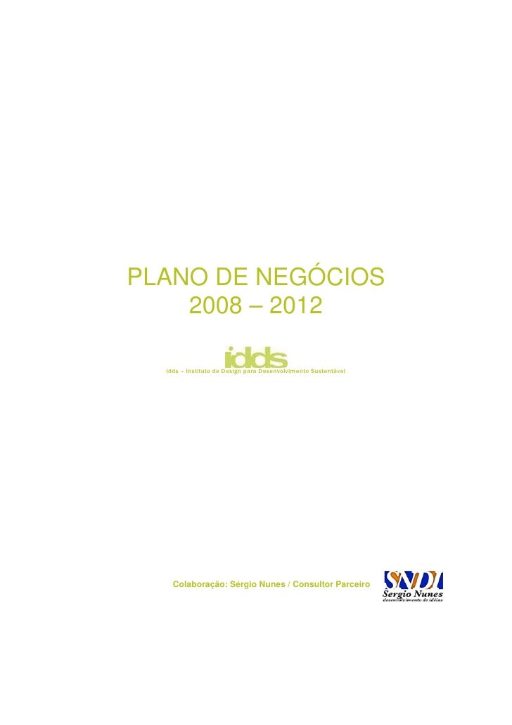 Plano de negocios plano financeiro