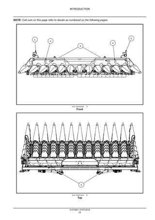 まん　サービスマニュアル Case 4408 4412 4416 4418 20 22 Corn Header Repair Service Manual