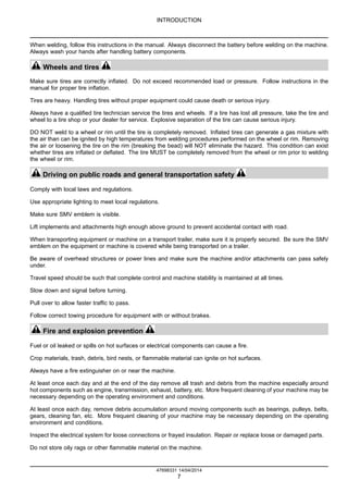 Case ih wd2303 series ii self propelled windrower service repair manual ...