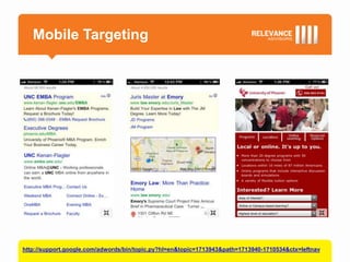 Mobile Targeting




http://support.google.com/adwords/bin/topic.py?hl=en&topic=1713943&path=1713940-1710534&ctx=leftnav
 