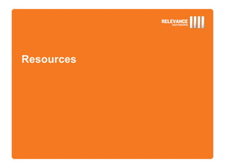 Resources
 