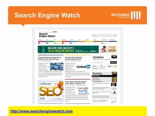 Search Engine Watch




http://www.searchenginewatch.com
 