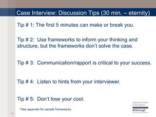 Case Interview Overview | PDF