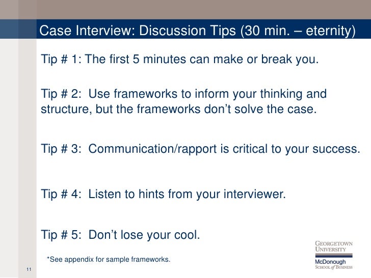Case Interview Overview - 