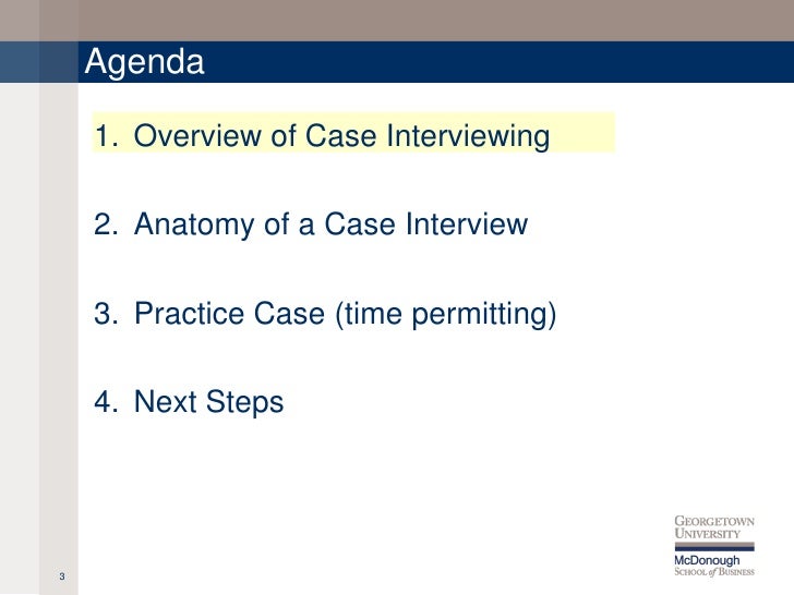 case interviewing