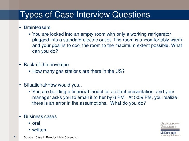 interview case