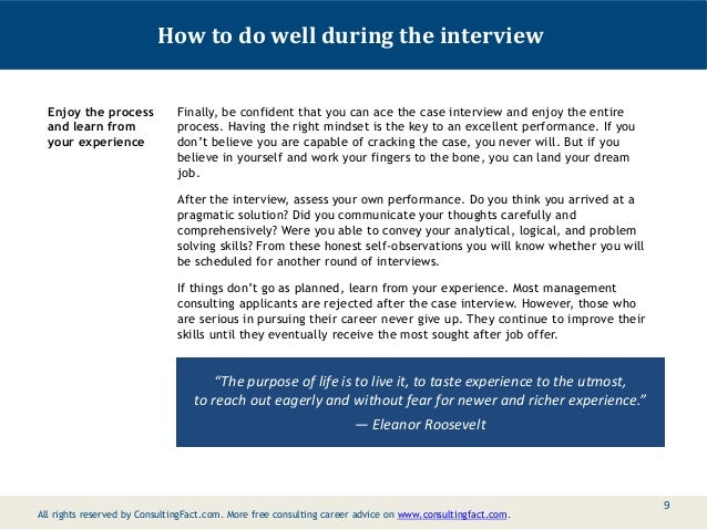 how to do a interview