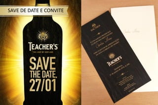 SAVE DE DATE E CONVITE
 