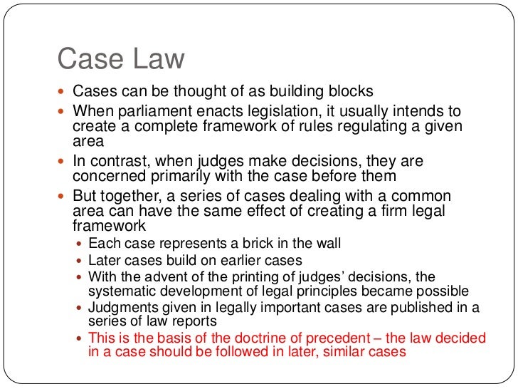 case study means in law