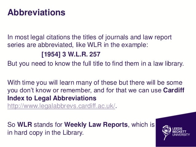Researching Case Law: Introduction Researching Case Law: Introduction