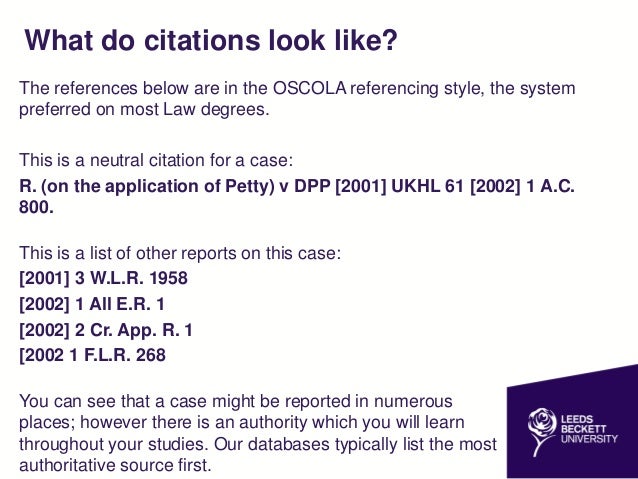 Researching Case Law Introduction