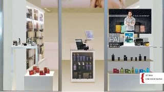 © 2013
PONTO DE
VENDA E VITRINE{VITRINE
LINHA MASCULINA{
 