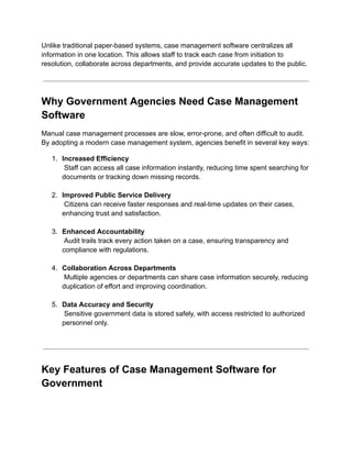 Case Management Software for Government_ Enhancing Efficiency and ...