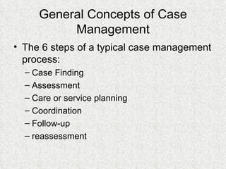 Case Manager Aide Training | PPT