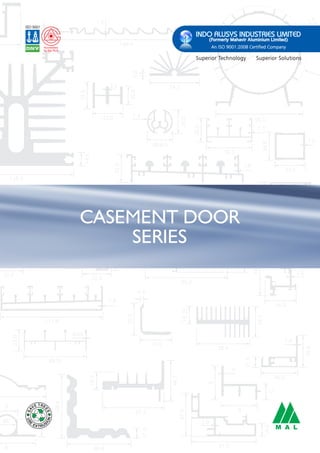 Aluminium Extrusion (Casement Series Door)
