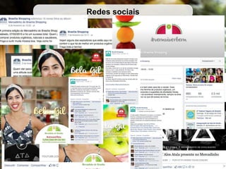 Redes sociais
 
