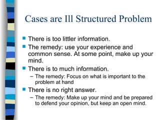 Case Method Seminar | PPT