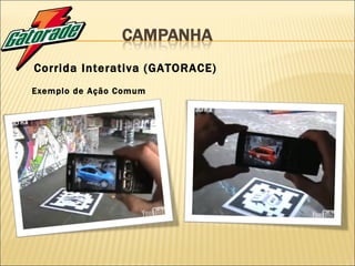 Corrida Interativa (GATORACE) Exemplo de Ação Comum 